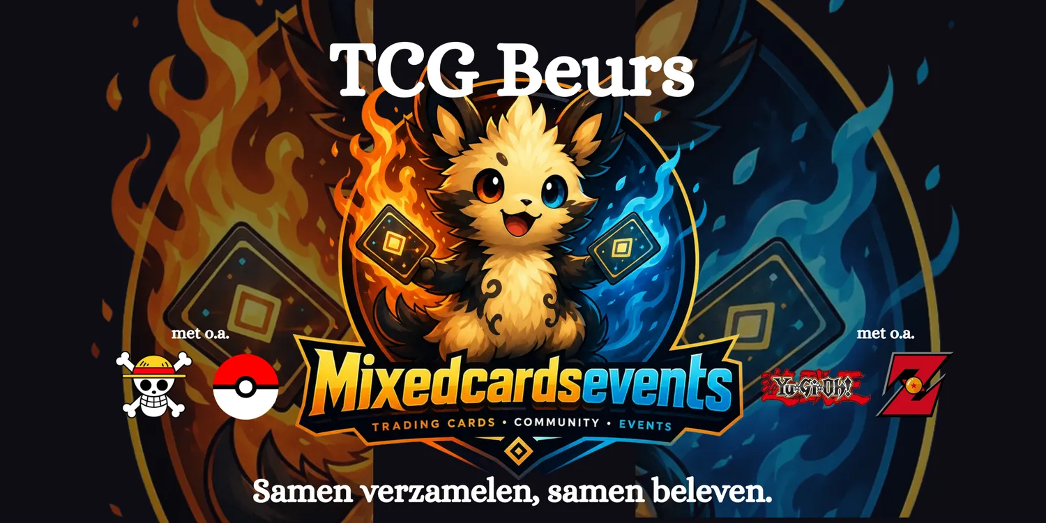 Mixedcards TCG Beurs Editie 1 Banner